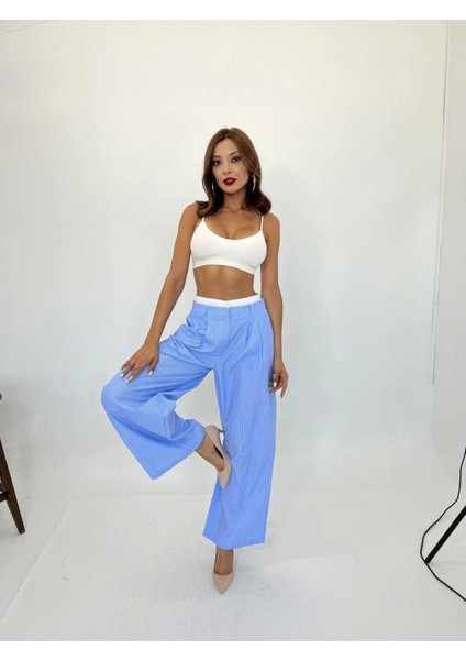 Modern Çizgili Pantolon Modası - Kadınlar Için En Trend Seçenekler indirimleri