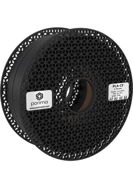 Pla-Cf 1.75MM Siyah RAL9003 Filament 1 kg