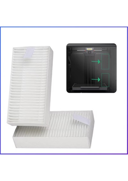 Flashforge Adventurer 5m-5m Pro Aktif Karbon Hava Filtresi