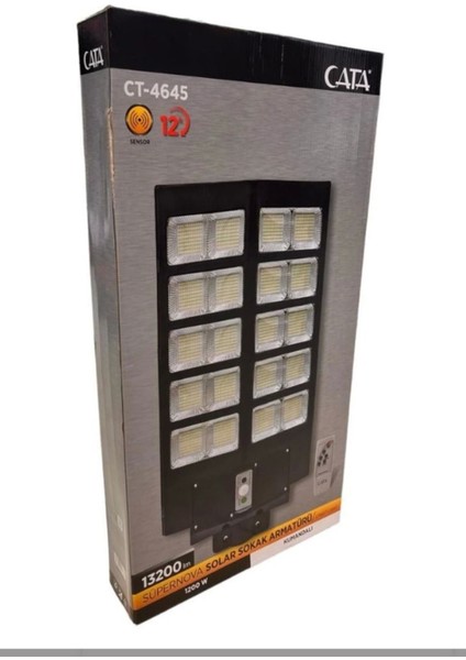 Süpernova 1200w Solar Sokak Armatürü (Kumandalı) CT-4645 fiyatları