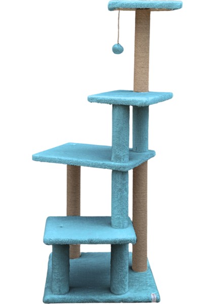 Katlı Büyük Boy Kedi Tırmalama Tahtası Jüt Ipli Welsoft Kumaşlı Oyun Alanı fiyatları