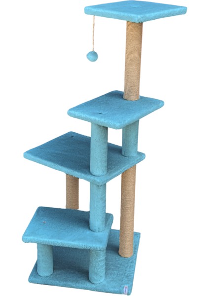 Katlı Büyük Boy Kedi Tırmalama Tahtası Jüt Ipli Welsoft Kumaşlı Oyun Alanı fırsatları
