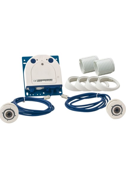 Mobotix MX‑S15D‑SET2 - Iki 5 mp Günışığı Sensörü 12 mm Hemisferik Balıkgözü Lens Flex Mount Core Set fiyatları