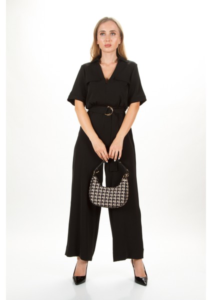 Kadın Askılı Omuz ve El Çantası newpolo230 - Siyah indirimleri