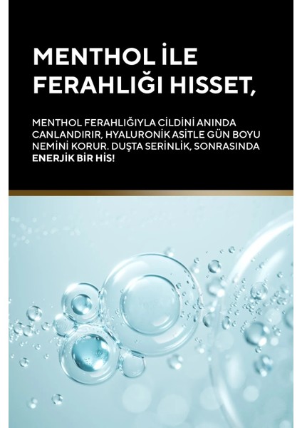 Ferahlatıcı Etkili Duş Bakım Jeli Menthol ve Hyaluronik Asit 400 ml fiyatları
