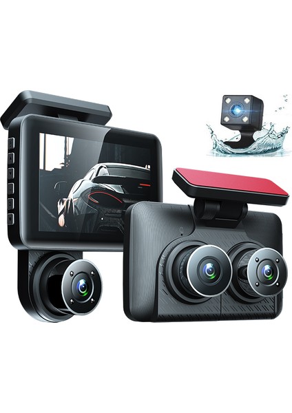Full Hd Gece Görüşlü Araç Kamerası | 170° Geniş Açı, Otomatik Kayıt, G-Sensör – Y18