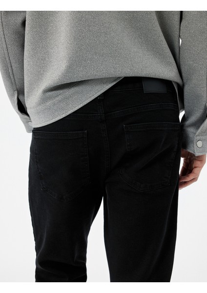 Normal Bel Pamuklu Straight Fit Jean Pantolon - Mark Jean modelleri