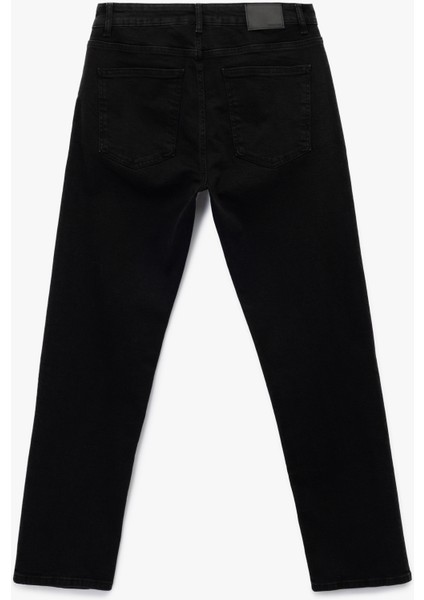 Normal Bel Pamuklu Straight Fit Jean Pantolon - Mark Jean indirimleri