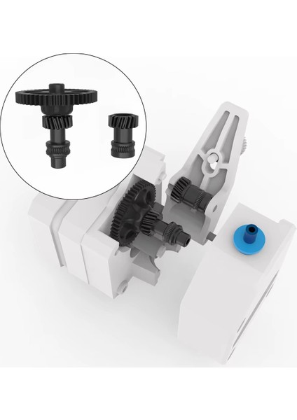 Voron Bm Extruder Dişlisi-Voron 2.4 Cw1-Cw2-Trident Cw1-Cw2(Helis Dişli) modelleri