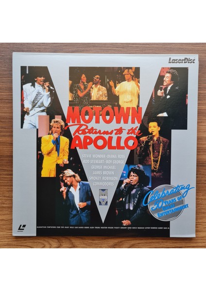 Motown Returns To The Apollo Laserdisc