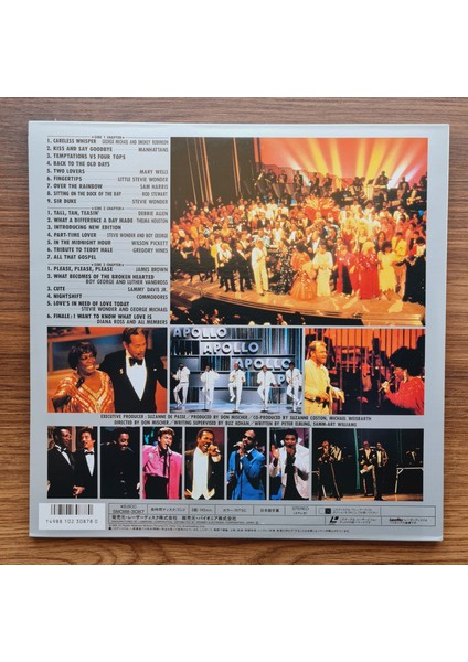 Motown Returns To The Apollo Laserdisc fiyatları