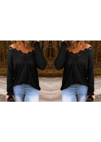 Şık Detaylı Kadın Uzun Kollu Bluz fiyatları