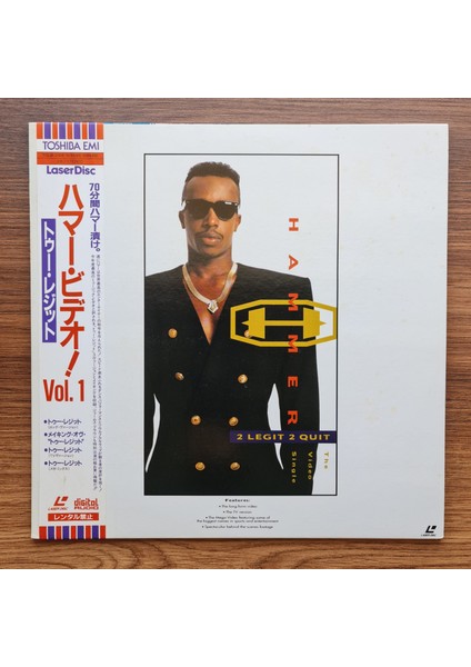 Mc Hammer – 2 Legit 2 Quit - The Video Single Laserdisc