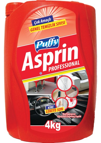 Puffy Asprin Çok Amaçlı Temizleyici 4 kg