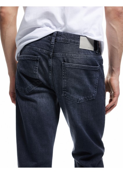 Normal Bel Pamuklu Straight Fit Jean Pantolon - Mark Jean modelleri