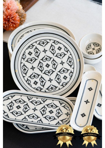 Ahenk 6 Kişilik 16 Parça Kahvaltı Takımı modelleri