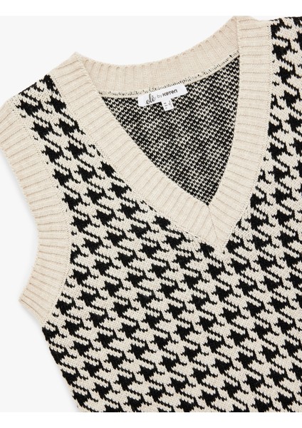 V Yaka Kolsuz Triko Süveter modelleri