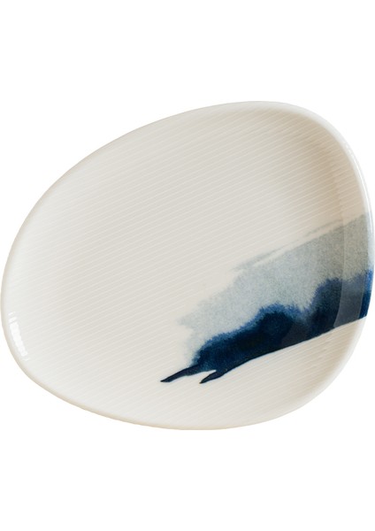 Blue Wave Vago 19 cm 12 Adet Porselen Düz Tabak