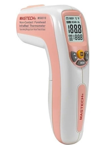 Mastech MS6518 Infrared Vücut Termometresi – Temassız Ateş Ölçer