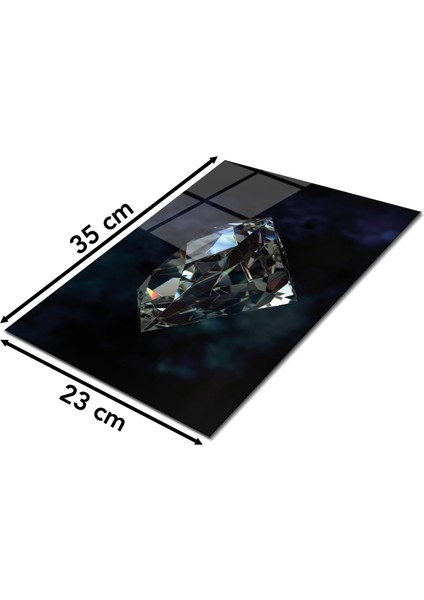 Siyah Zeminli Elmas Cam Kesme Tahtası, Silikon Ayaklı Isıya Kırılmaya Dayanıklı Sunum Kesim Tablası fiyatları