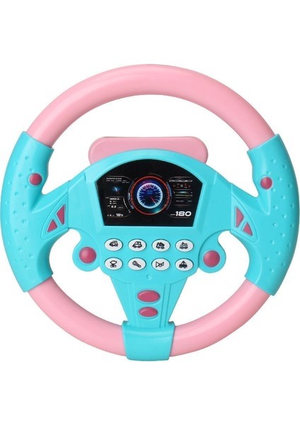 Vantuzlu Büyük Çocuk Direksiyon Simidi Oyuncağı (Yurt Dışından)