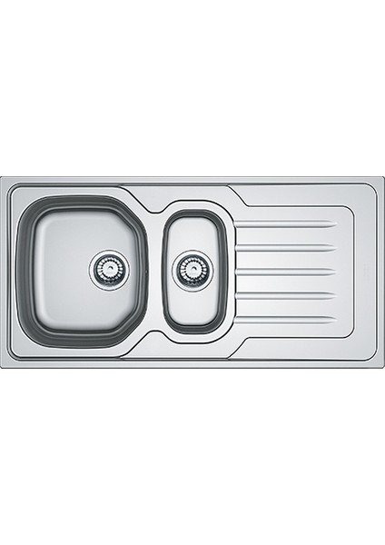 Olx 651 Sağ Damlalıklı Inox Tezgah Üstü Eviye