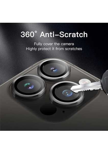 Iphone 12 Pro / 12 Pro Max Uyumlu Kamera Lens Koruyucu Mercek Çerçeve fiyatları