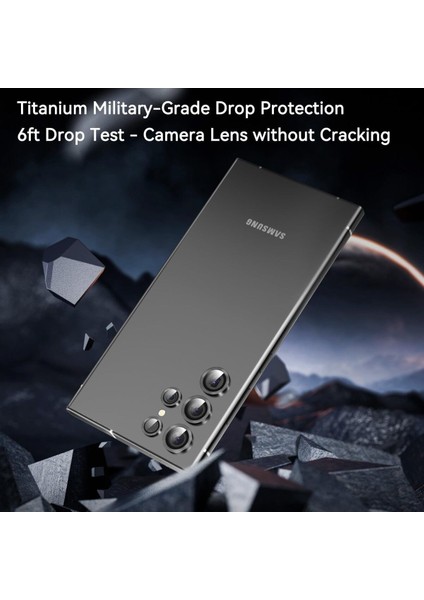 Samsung Galaxy S25 Ultra Uyumlu Kamera Lens Koruyucu Mercek Çerçeve modelleri