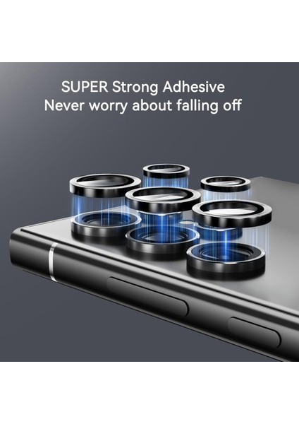 Samsung Galaxy S25 Ultra Uyumlu Kamera Lens Koruyucu Mercek Çerçeve fırsatları