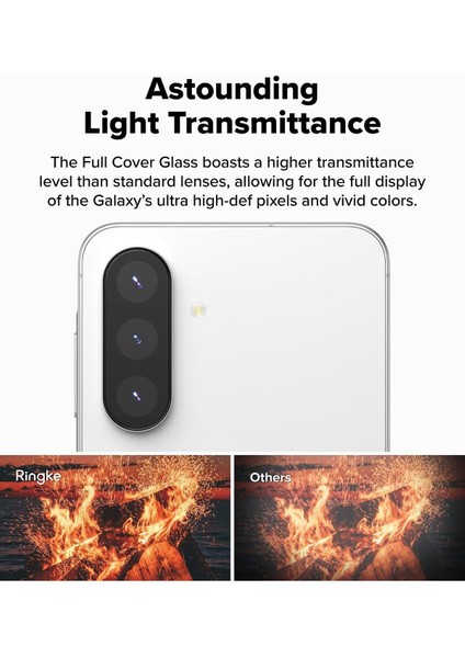 Samsung Galaxy A26 / A36 / A56 Uyumlu Kamera Lens Koruyucu Mercek Çerçeve fiyatları