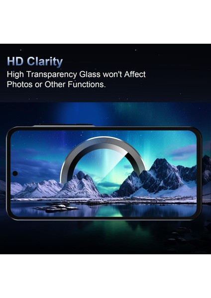 Samsung Galaxy A16 Uyumlu Kamera Lens Koruyucu Mercek Çerçeve fiyatları