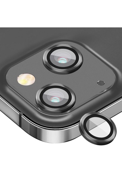 Iphone 15 / 15 Plus Uyumlu Kamera Lens Koruyucu Mercek Çerçeve