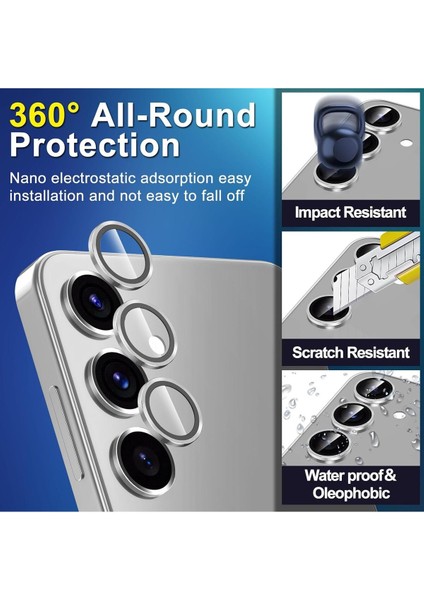 Samsung Galaxy A16 Uyumlu Kamera Lens Koruyucu Mercek Çerçeve fiyatları