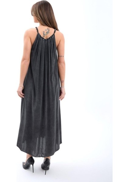 7387 Elbise-Siyah M-Si̇yah fiyatları