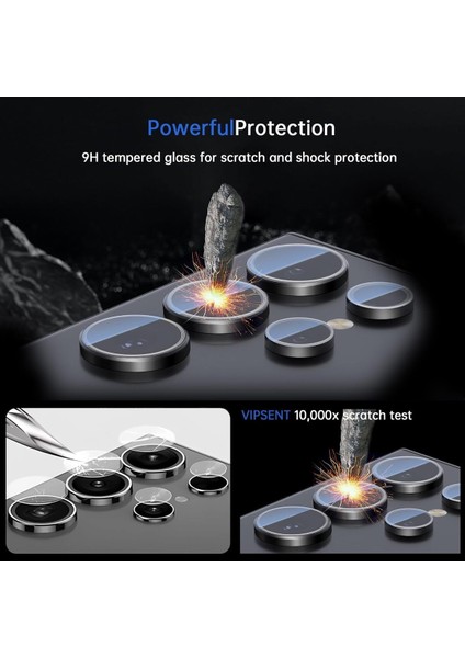 Samsung Galaxy S23 Ultra Uyumlu Kamera Lens Koruyucu Mercek Çerçeve modelleri