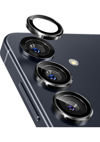 Samsung Galaxy S23 Fe Uyumlu Kamera Lens Koruyucu Mercek Çerçeve
