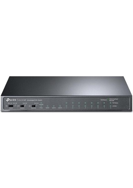 TL-SL1311MP, 8 Port 10-100 Mbps 2 Port 10/100/1000 Mbps Switch 1 Port Sfp