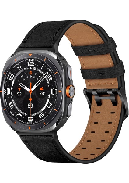 Samsung Galaxy Watch Ultra / Ultra 2025 Için Deri Kayış (Yurt Dışından)