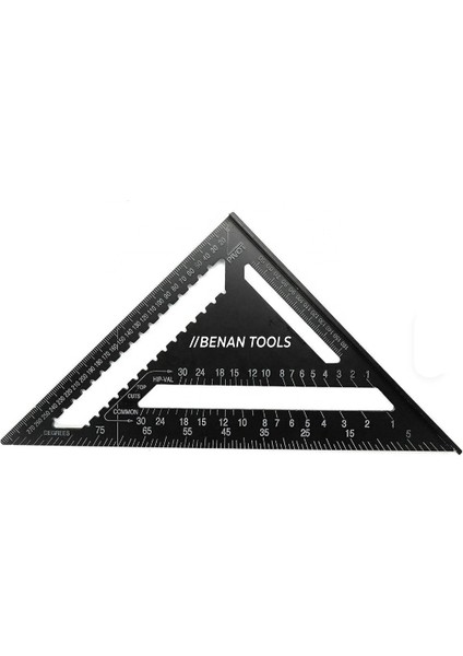 300 Mm. Terazili Gönye ve 175 Mm. Alüminyum Üçgen Gönye 2'li Set modelleri