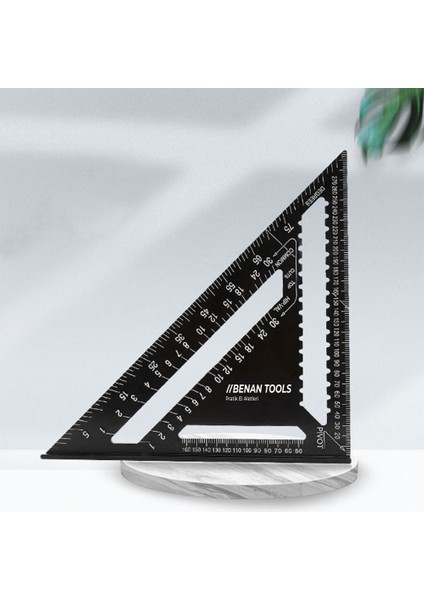 300 Mm. Terazili Gönye ve 175 Mm. Alüminyum Üçgen Gönye 2'li Set fırsatları