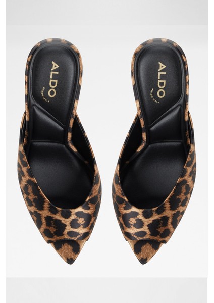 Elenara Sandalet Topuklu Terlik - Karışık