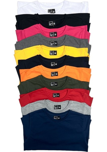 Kırmızı Çocuk T-Shirt Kız Erkek Unisex | %100 Pamuk | indirimleri