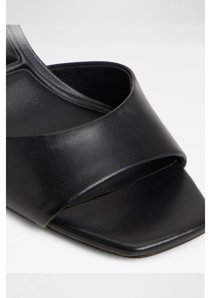 Andya Sandalet Orta Boy Topuklu Sandalet - Siyah indirimleri