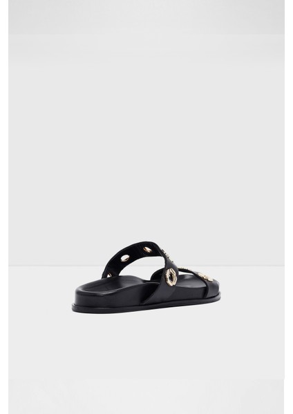 Lyla-Tr Sandalet Düz Terlik - Siyah fiyatları