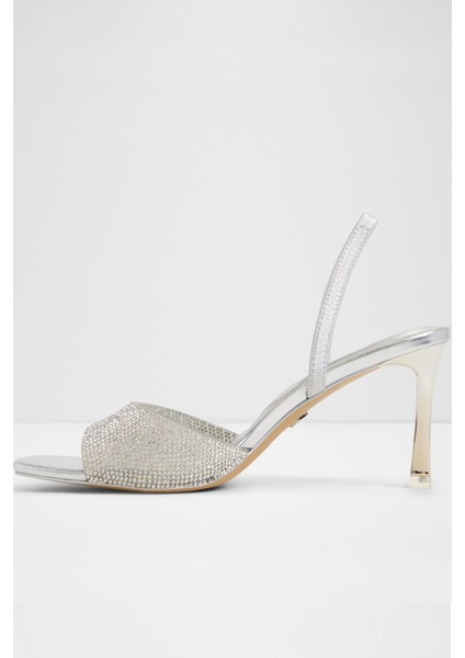 Andyana Sandalet Orta Boy Topuklu Sandalet - Metalik modelleri