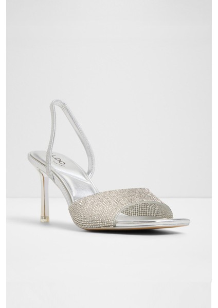 Andyana Sandalet Orta Boy Topuklu Sandalet - Metalik fırsatları