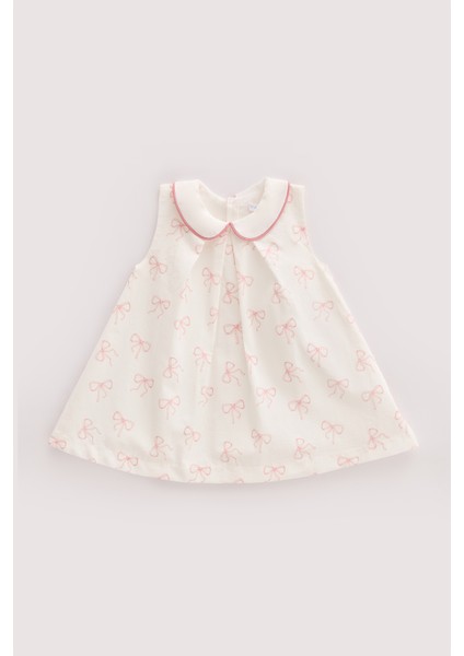 Kız Bebek Elbisesi - Kurdele / Pembe