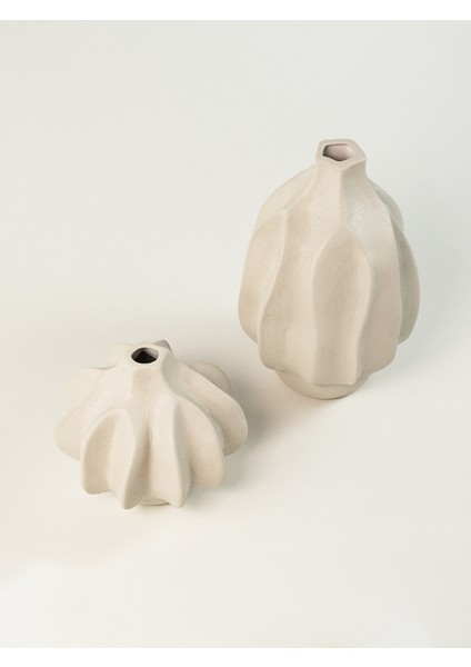 Naro 2'li Dokulu Seramik Vazo fiyatları