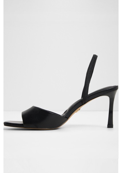 Andya Sandalet Orta Boy Topuklu Sandalet - Siyah modelleri