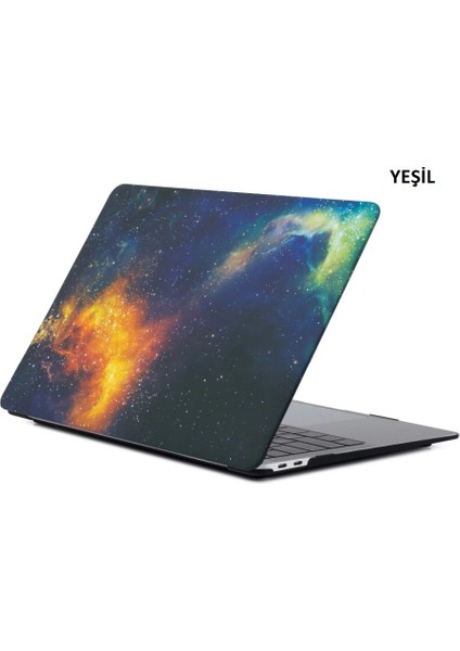 Apple MacBook Pro 13 2016 A1706/A1708 Space Desenli Kılıf Kapak